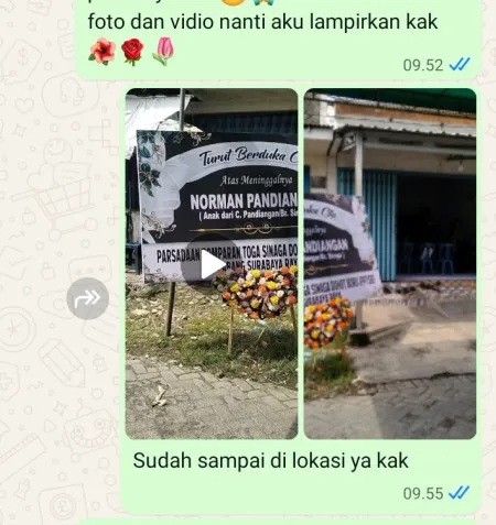 Pengiriman Karangan Bunga Kesatrian Blimbing
