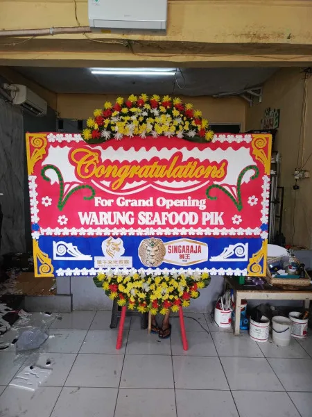 Papan Bunga Ucapan Selamat Kesatrian Blimbing