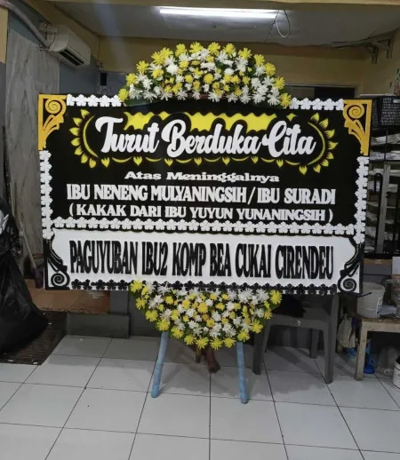 Papan Bunga Duka Kesatrian Blimbing