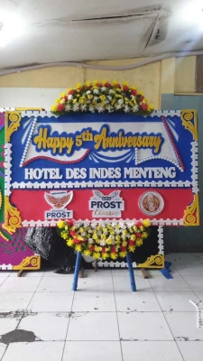 Papan Bunga di Kesatrian Blimbing